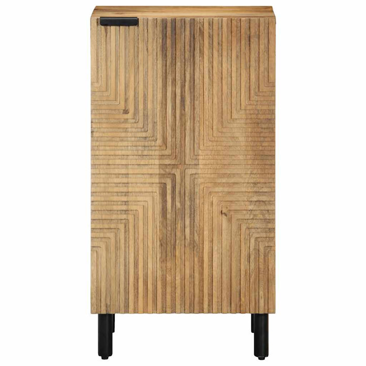 Sideboard 40X33X75 Cm Massivholz Mango