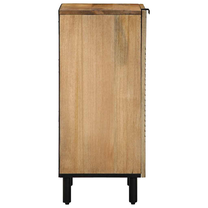 Sideboard 40X33X75 Cm Massivholz Mango