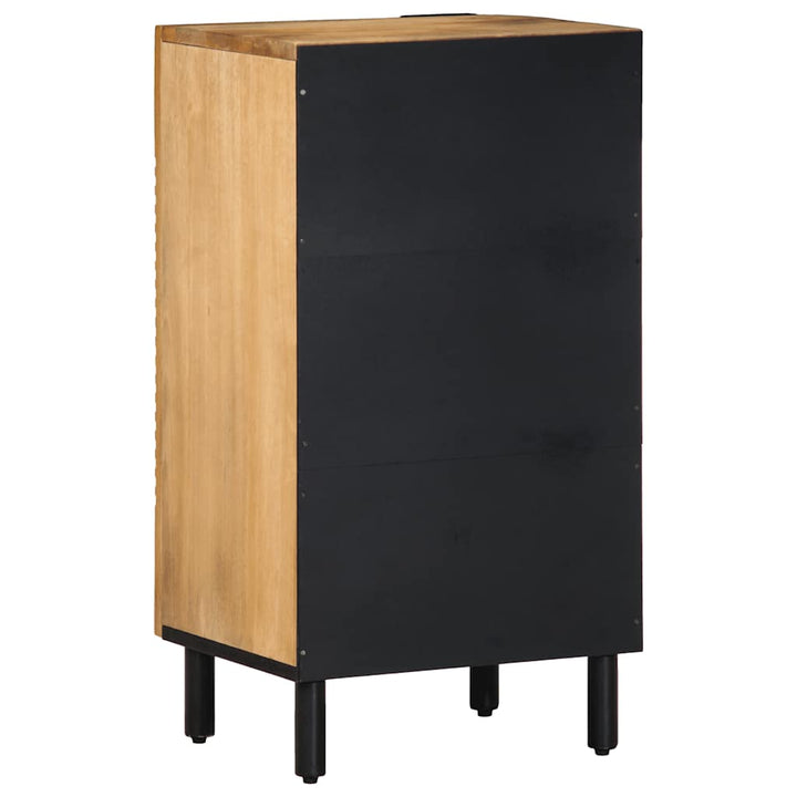 Sideboard 40X33X75 Cm Massivholz Mango