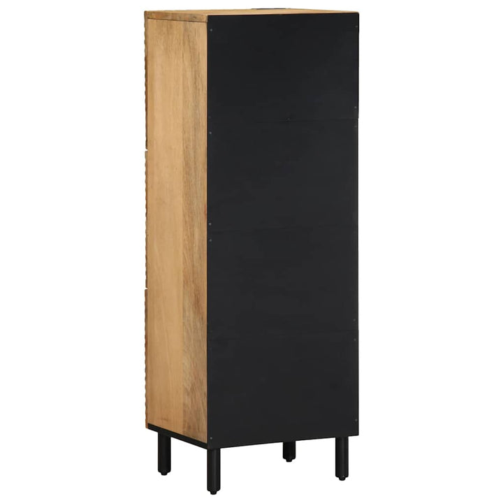 Highboard 40X33X110 Cm Massivholz Mango