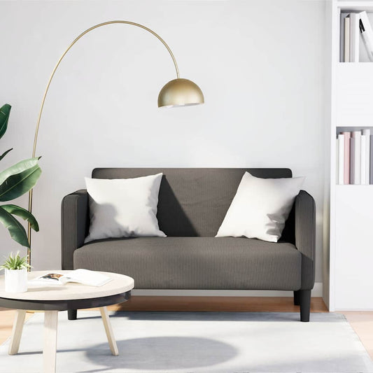 Zweisitzer-Sofa 109 Cm Cordstoff