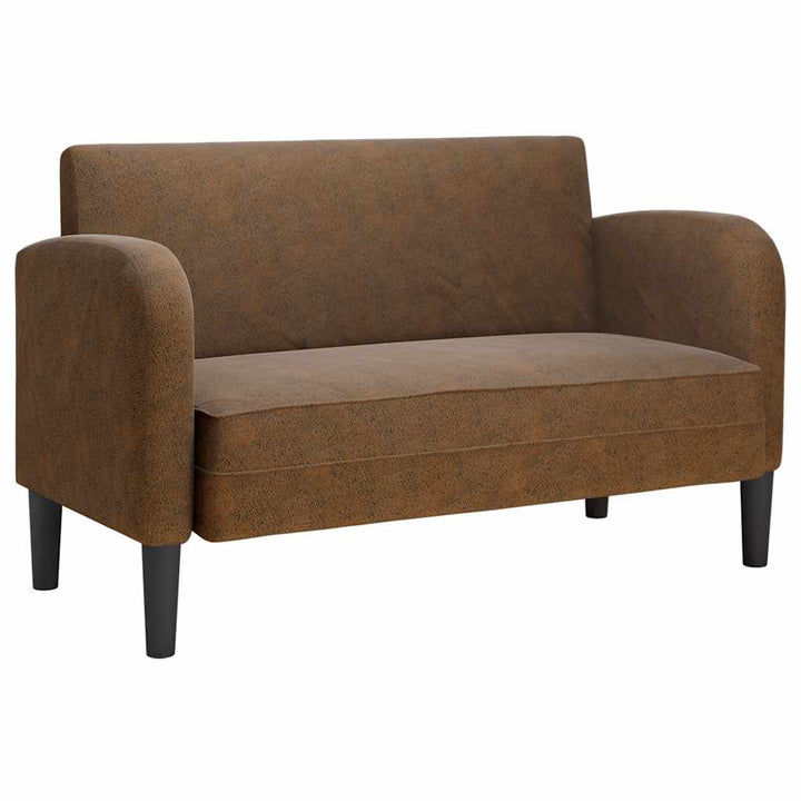 Zweisitzer-Sofa 110 Cm Kunstleder