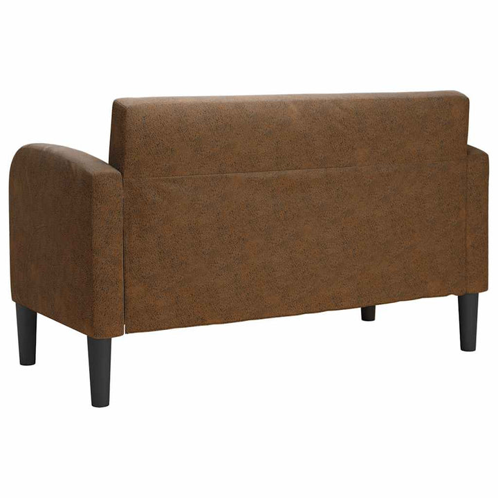 Zweisitzer-Sofa 110 Cm Kunstleder