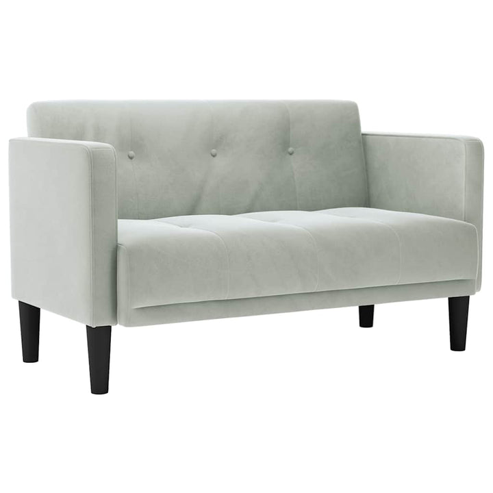 Zweisitzer-Sofa 111 Cm Samt