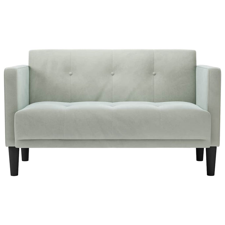 Zweisitzer-Sofa 111 Cm Samt