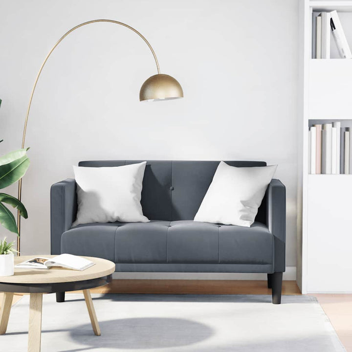 Zweisitzer-Sofa 111 Cm Samt