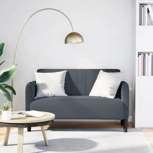 Zweisitzer-Sofa 109 Cm Samt