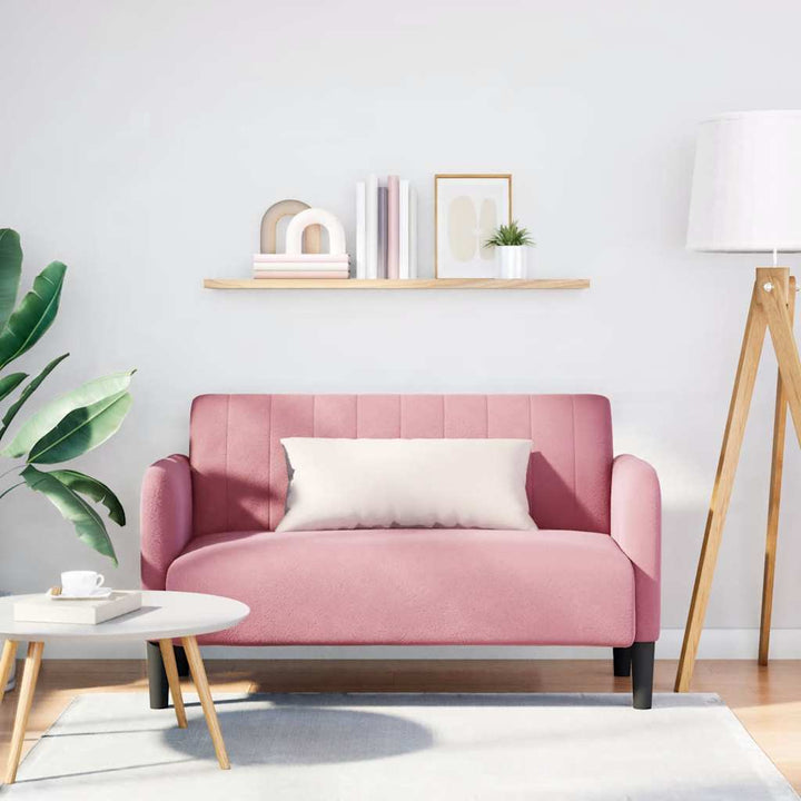 Zweisitzer-Sofa 109 Cm Samt