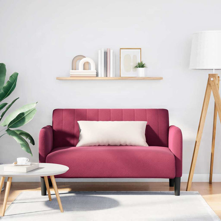 Zweisitzer-Sofa 109 Cm Samt