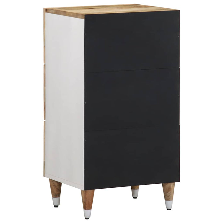 Sideboard 40X33,5X75 Cm Massivholz Mango