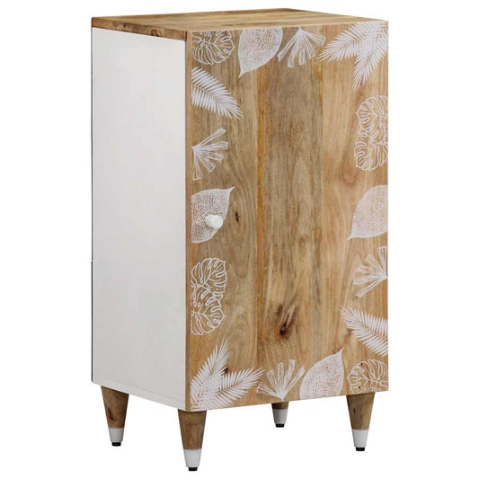 Sideboard 40X33,5X75 Cm Massivholz Mango