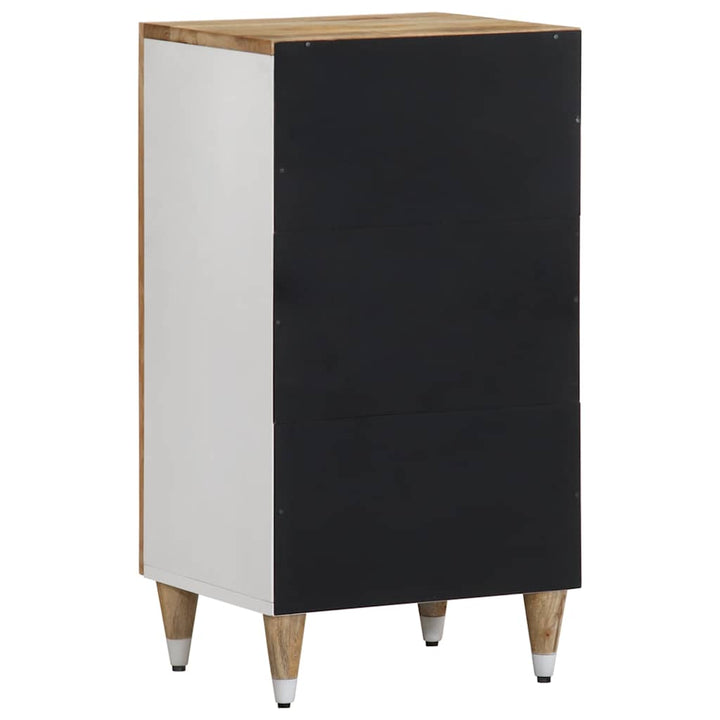 Sideboard 40X33,5X75 Cm Massivholz Mango