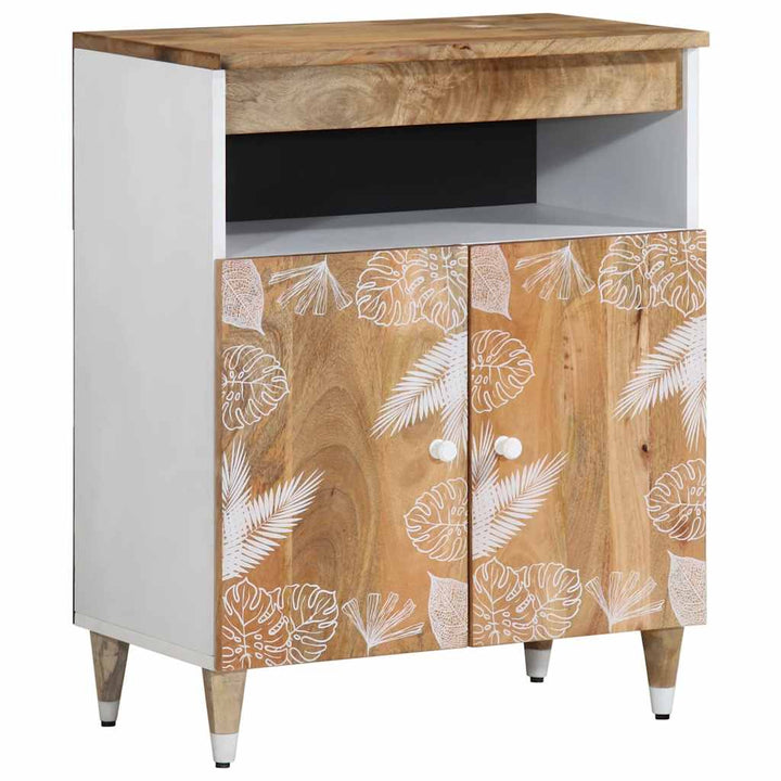 Sideboard 60X33,5X75 Cm Mangoholz