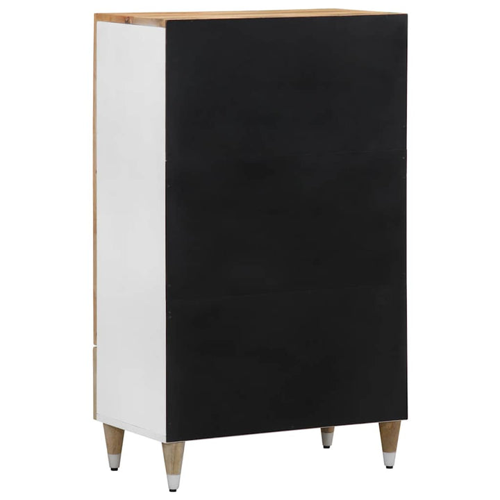 Highboard 60X33,5X100 Cm Massivholz Mango