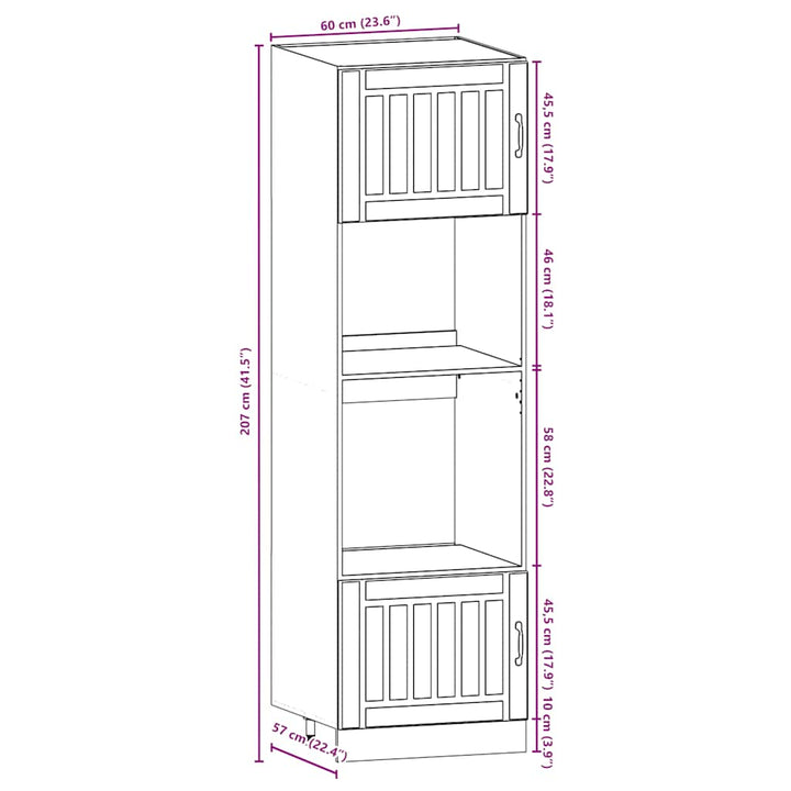 7-Tlg. Küchenschrank-Set Kalmar Holzwerkstoff