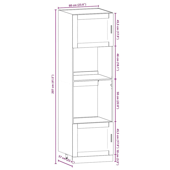 7-Tlg. Küchenschrank-Set Kalmar Holzwerkstoff