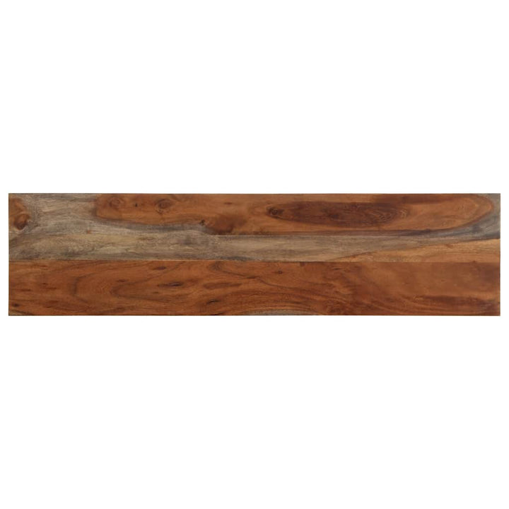 Konsolentisch 120X30X76 Cm Massivholz Akazie Braune Eiche