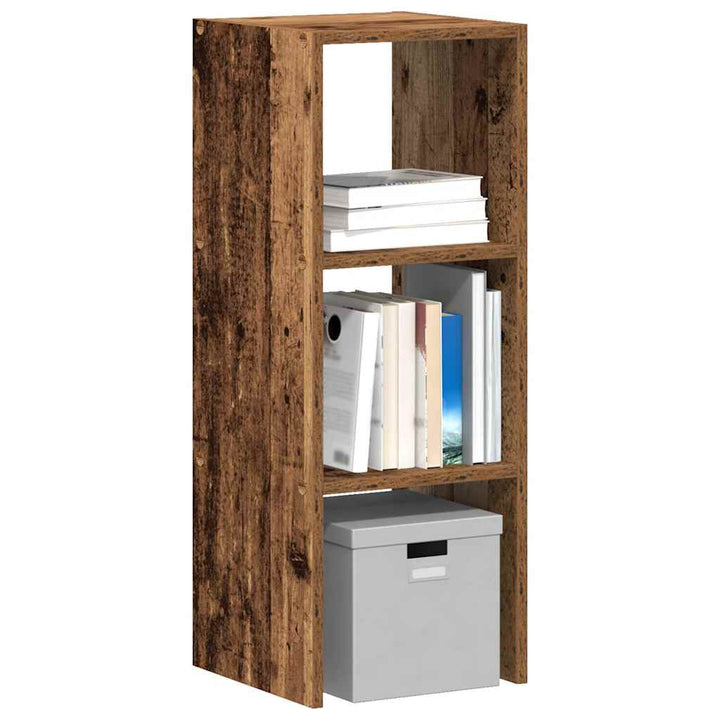 Bücherregal Stapelbar -Optik 30X30X80 Cm Holzwerkstoff