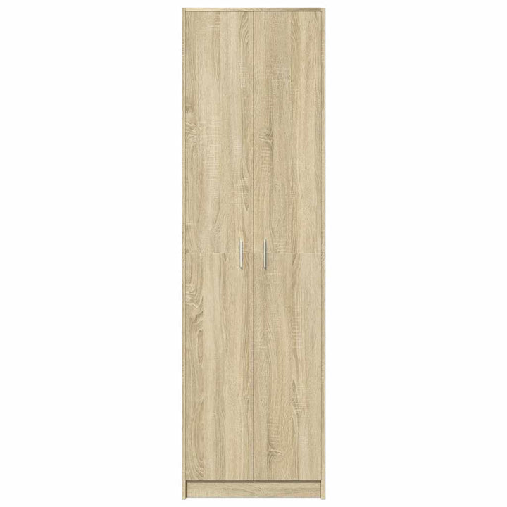 Garderobenschrank Sonoma-Eiche 55X25X189 Cm Holzwerkstoff