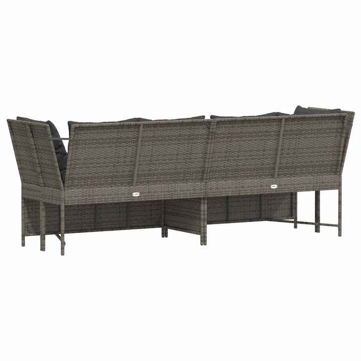 Gartensofa Mit Kissen Poly Rattan