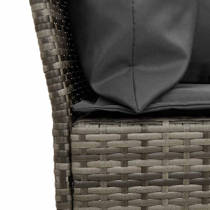 Gartensofa Mit Kissen Poly Rattan