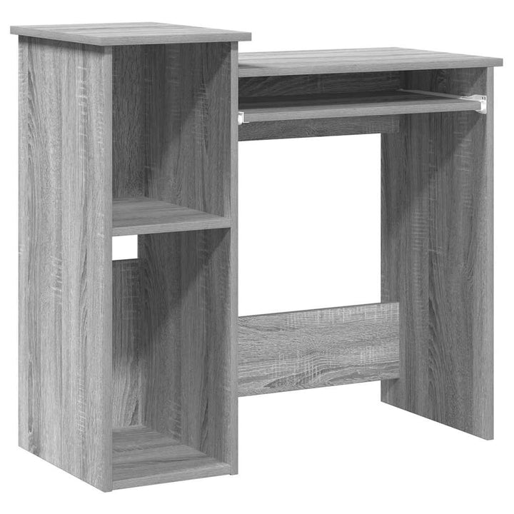 Schreibtisch Mit Regal 84X40X78 Cm Holzwerkstoff