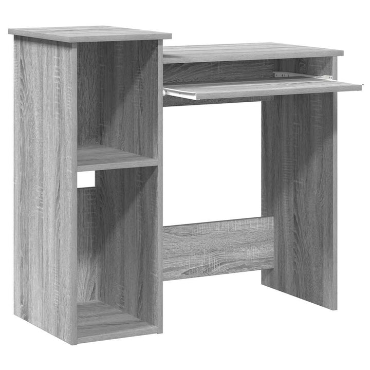 Schreibtisch Mit Regal 84X40X78 Cm Holzwerkstoff