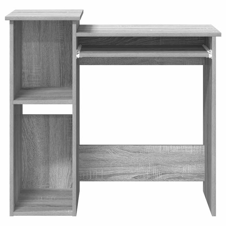 Schreibtisch Mit Regal 84X40X78 Cm Holzwerkstoff