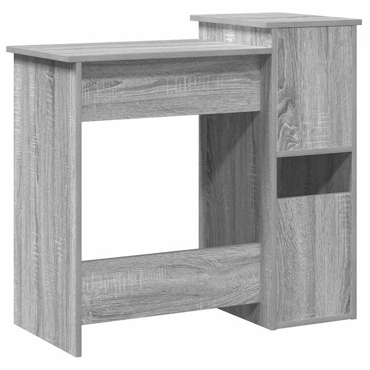 Schreibtisch Mit Regal 84X40X78 Cm Holzwerkstoff