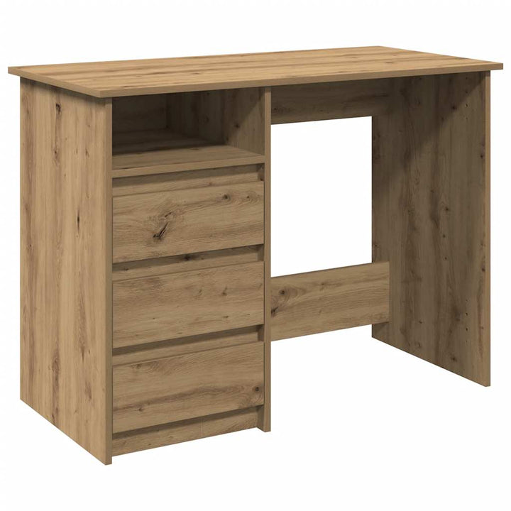 Schreibtisch Artisan-Eiche 102X50X75 Cm Holzwerkstoff