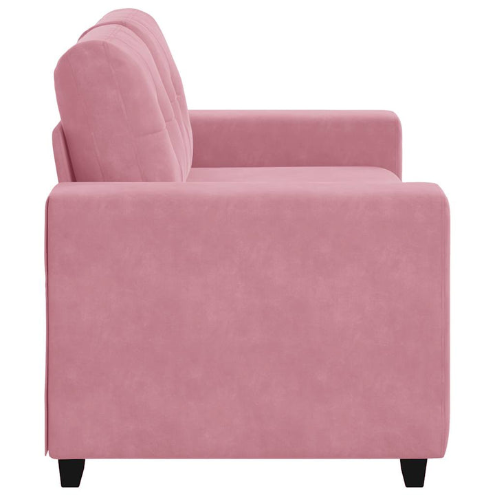 Zweisitzer-Sofa Rosa 120 Cm Samt