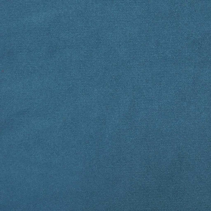 Zweisitzer-Sofa Blau 120 Cm Samt