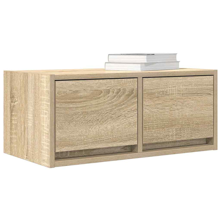 Tv-Schränke 2 Stk. Sonoma-Eiche 60X31X25,5 Cm Holzwerkstoff