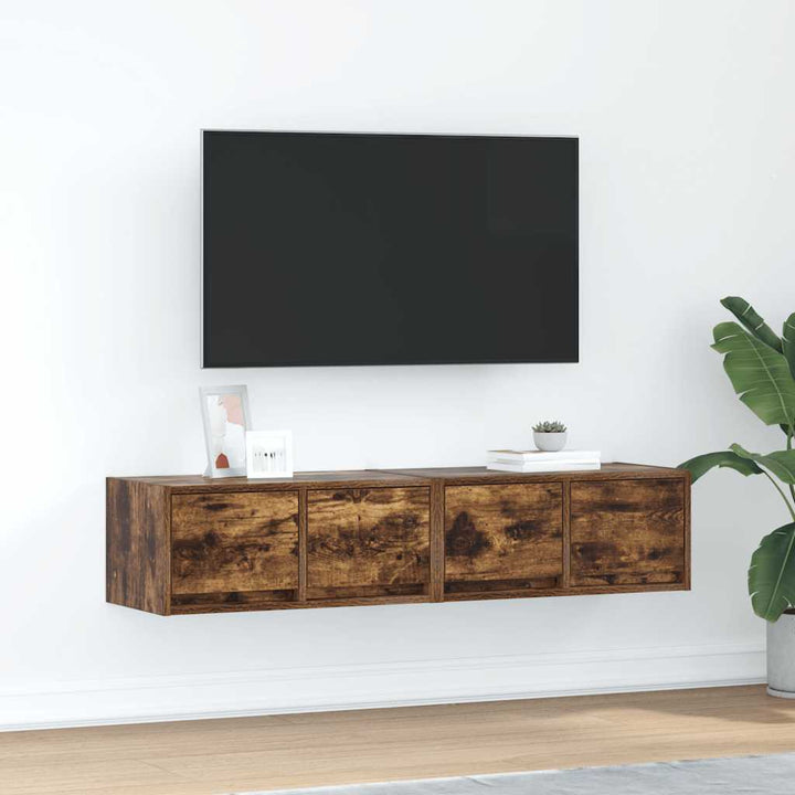 Tv-Schränke 2 Stk. Sonoma-Eiche 60X31X25,5 Cm Holzwerkstoff