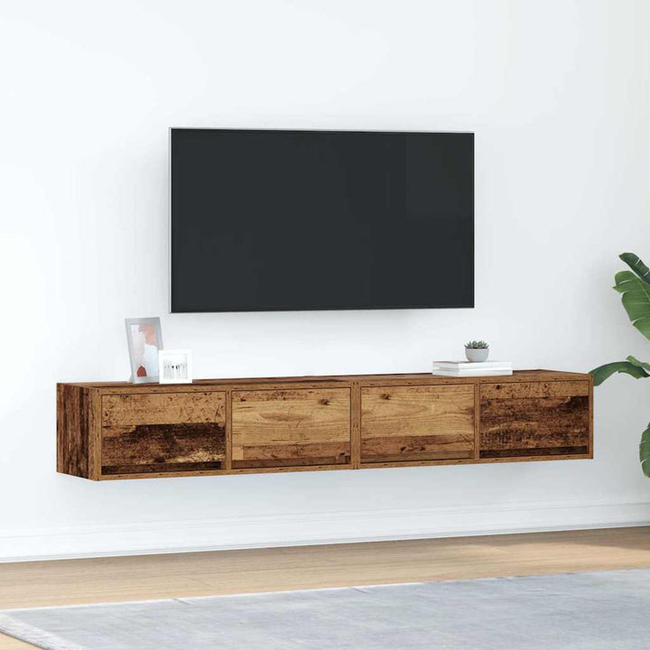 Tv-Schränke 2 Stk. Sonoma-Eiche 60X31X25,5 Cm Holzwerkstoff