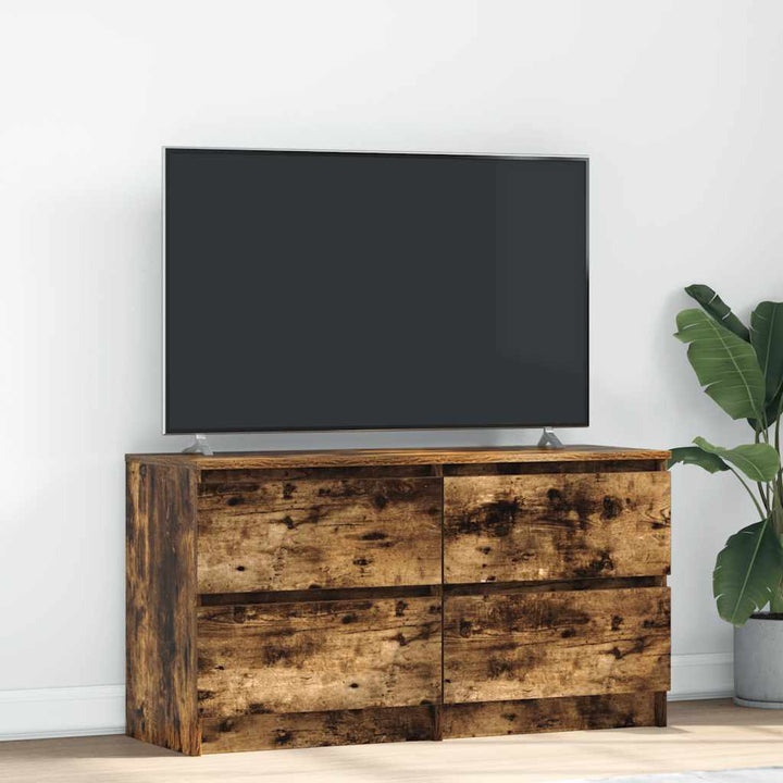 Tv-Schrank Artisan-Eiche 100X35X54 Cm Holzwerkstoff