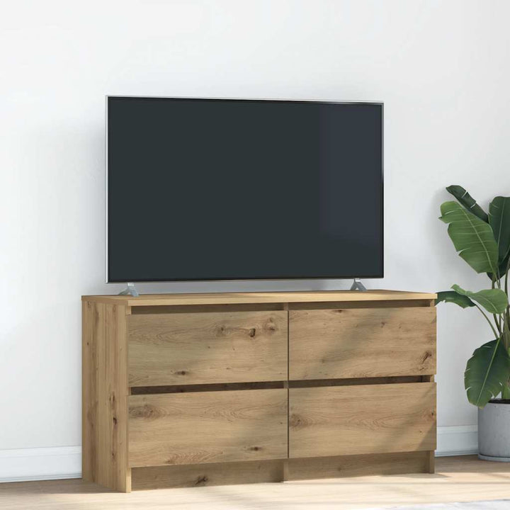 Tv-Schrank Artisan-Eiche 100X35X54 Cm Holzwerkstoff