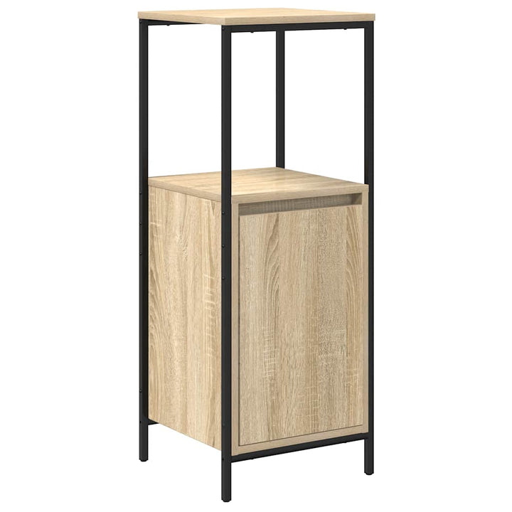 Badschrank Mit Regalen Sonoma-Eiche 36X35X95 Cm