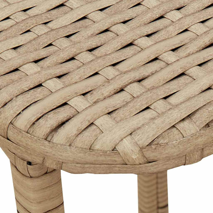 Gartentisch Klappbar 90X51X75 Cm Poly Rattan