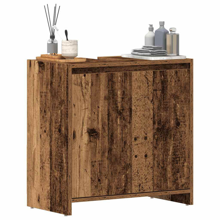 Badezimmerschrank 60X33X61 Cm Holzwerkstoff