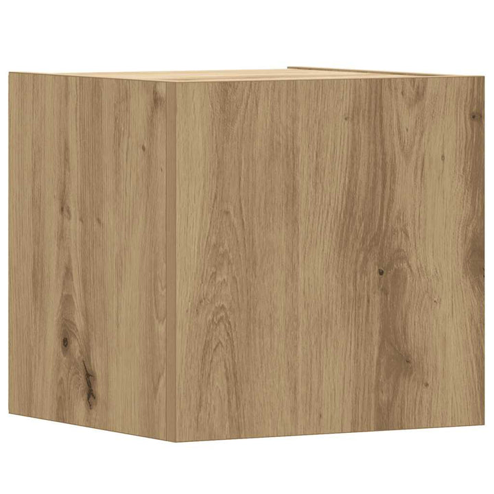 5-Tlg. Tv-Schrank-Set Wandmontage Artisan-Eiche Holzwerkstoff