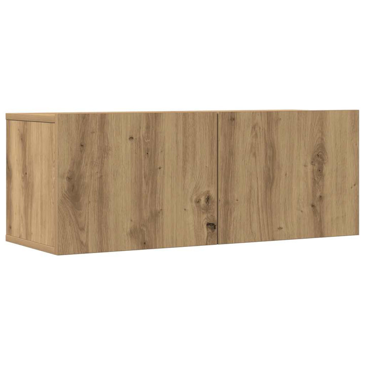 5-Tlg. Tv-Schrank-Set Wandmontage Artisan-Eiche Holzwerkstoff