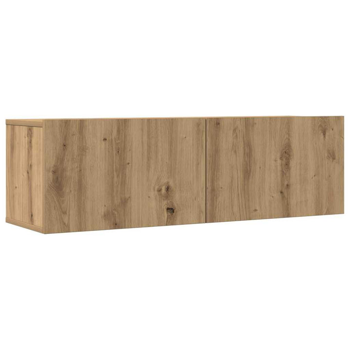 5-Tlg. Tv-Schrank-Set Wandmontage Artisan-Eiche Holzwerkstoff