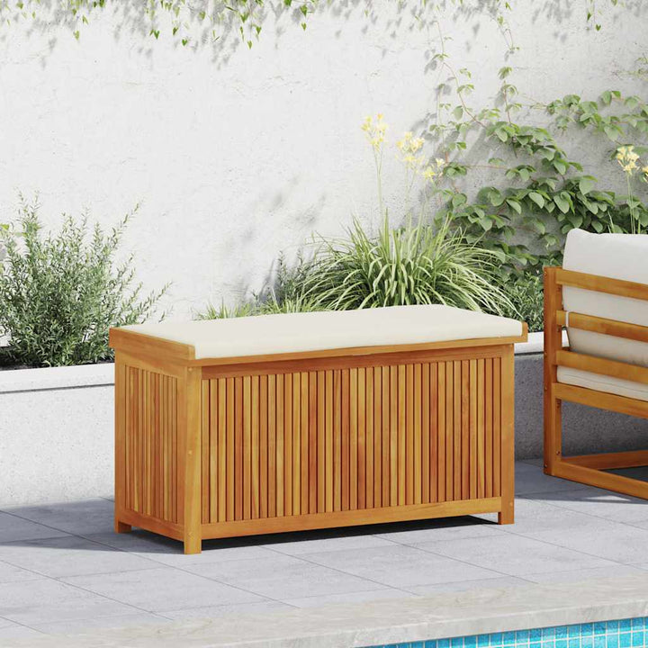 Outdoor-Kissenbox 90X50X60,5 Cm Massivholz Akazie